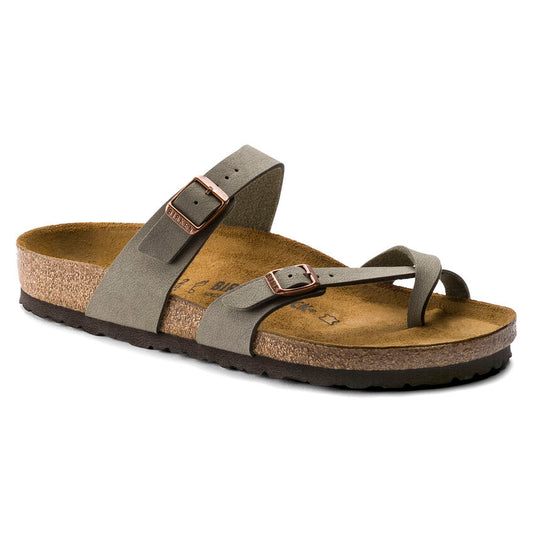 Birkenstock Mayari Birkibuc Stone