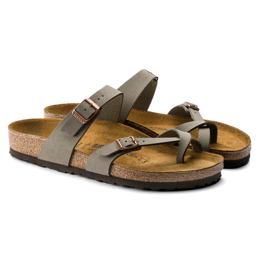 Birkenstock Mayari Birkibuc Stone