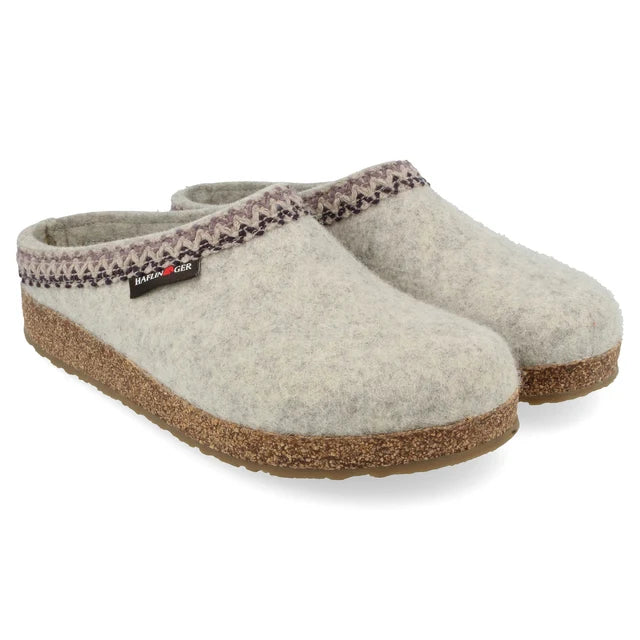 Haflinger ZigZag Silver Gray