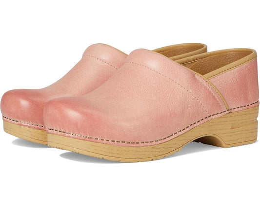 Dansko Professional Pink Milled Burnished