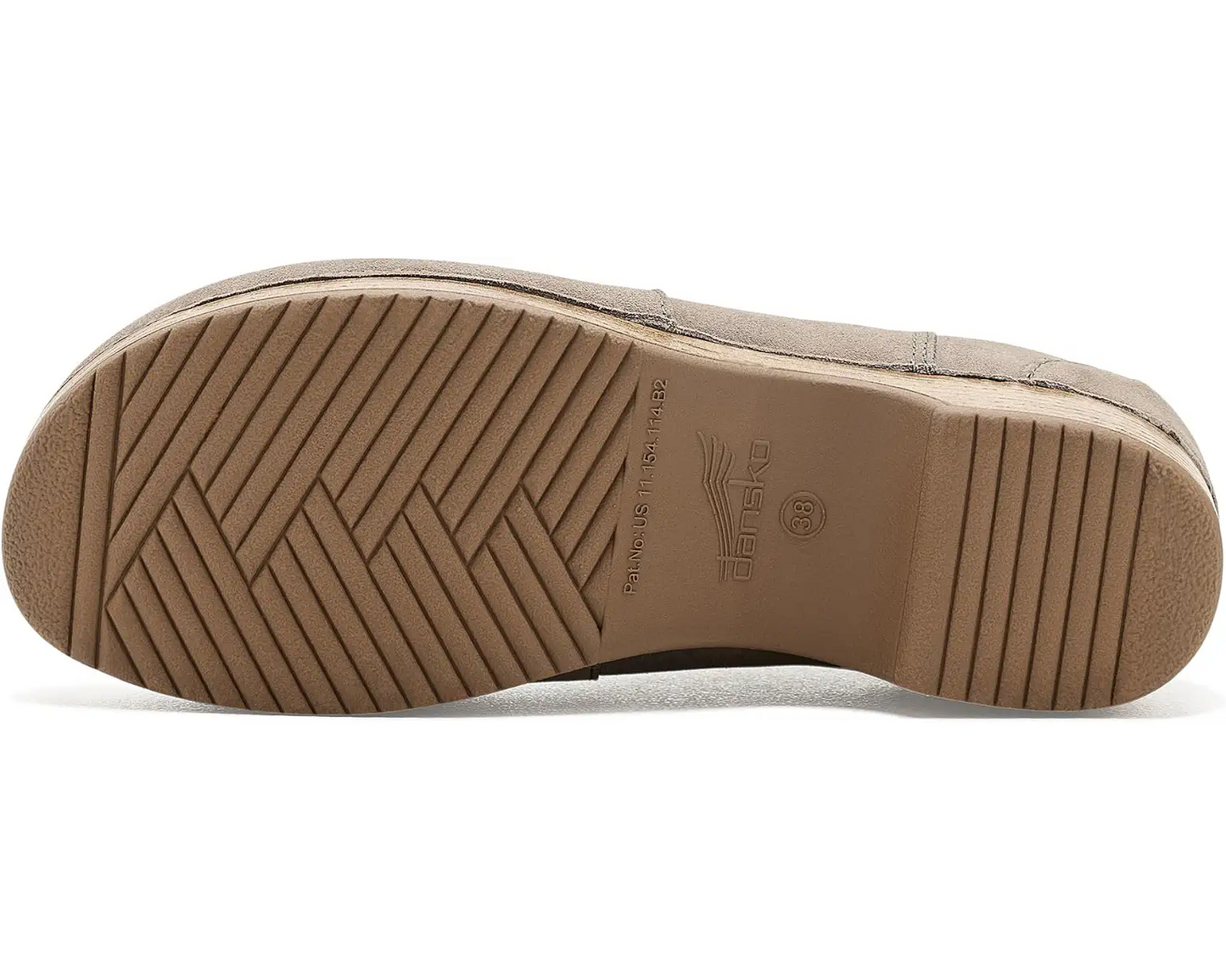 Dansko Becka Taupe Suede