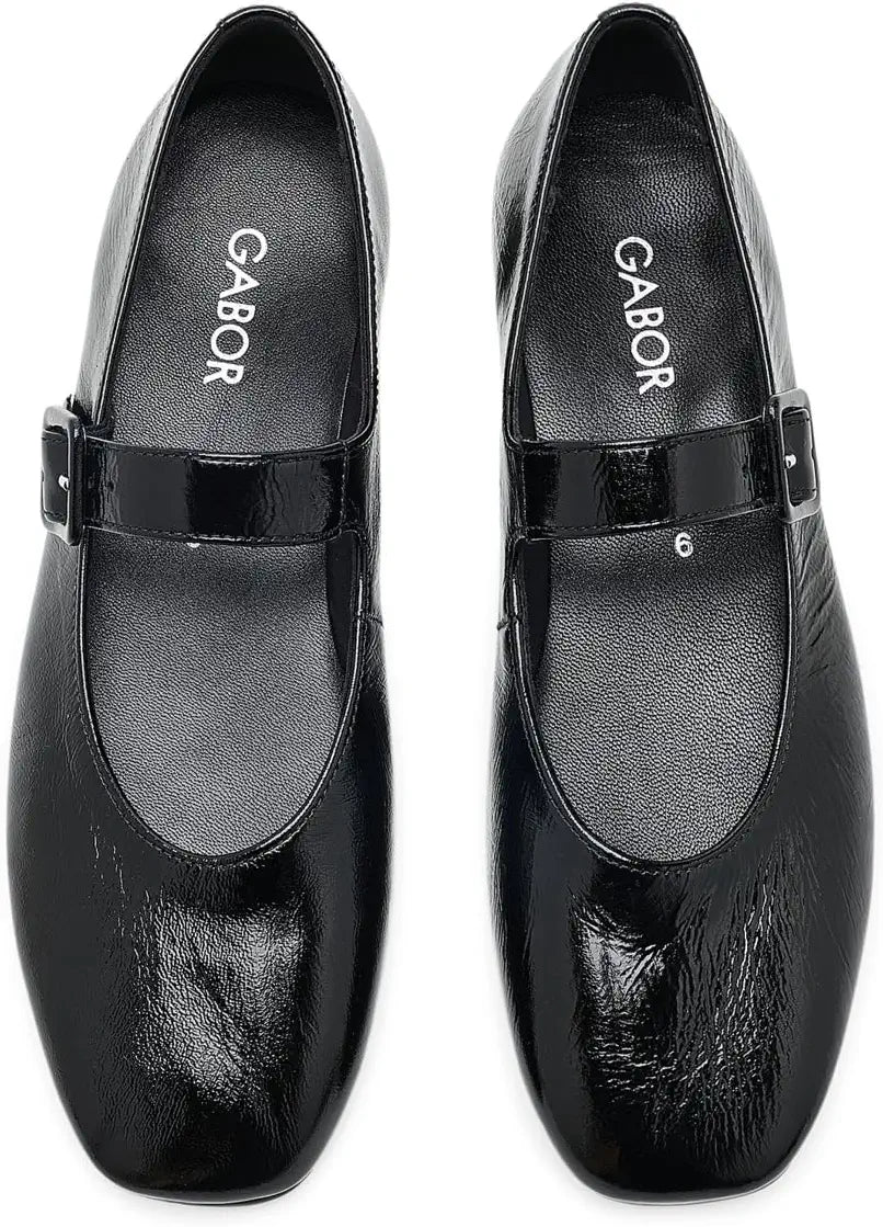 Gabor Paige Black Patent