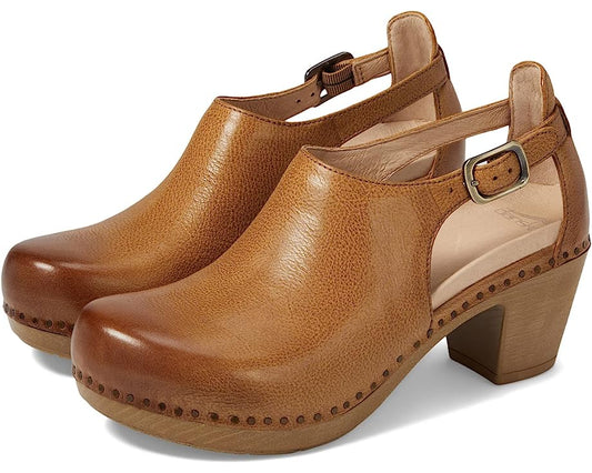 Dansko Sassy Tan Milled Burnished