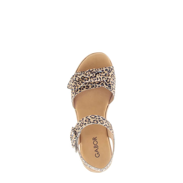 Gabor 653 Sandal Leopard