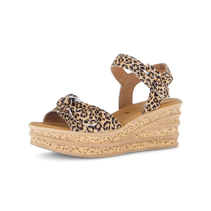 Gabor 653 Sandal Leopard