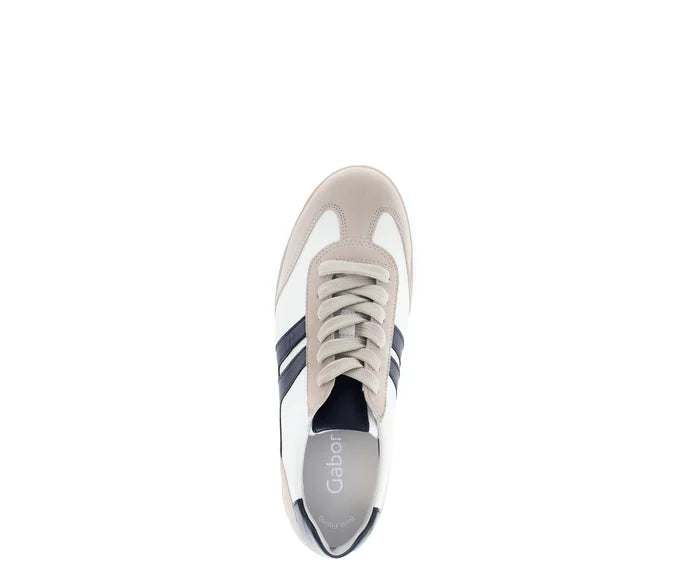 Gabor Brooke Black/White Leather