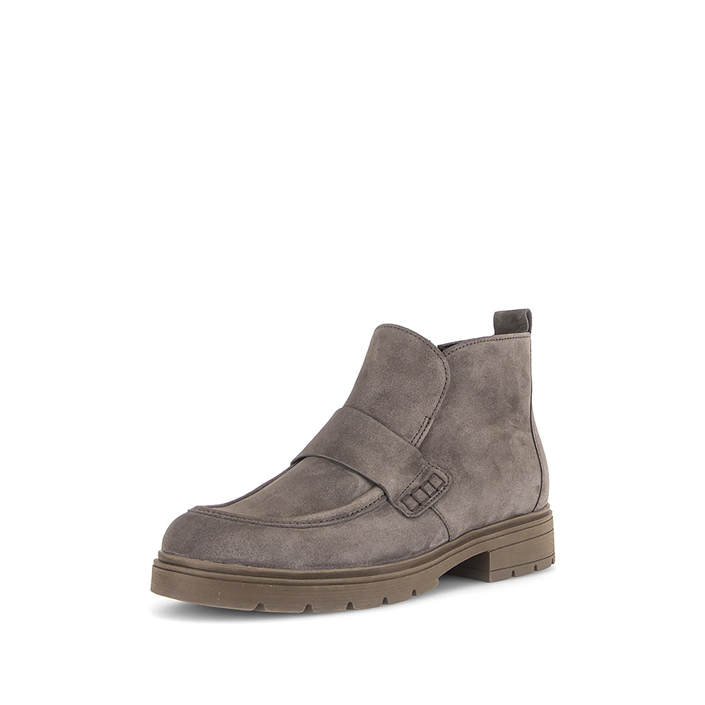 Gabor Trinity Boot Taupe Velour Suede