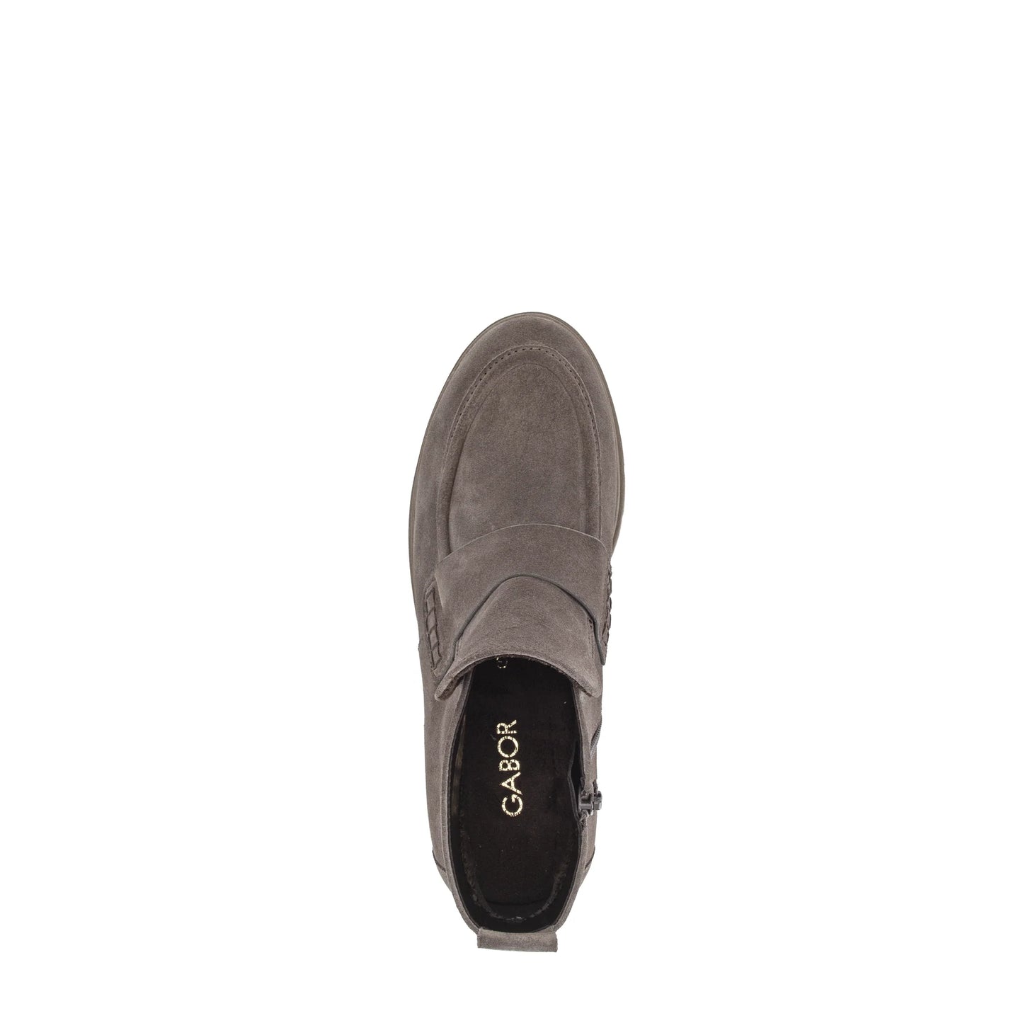 Gabor Trinity Boot Taupe Velour Suede