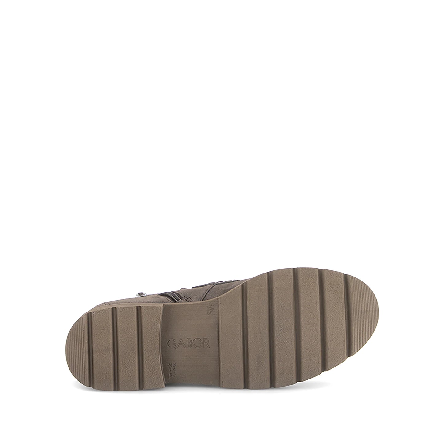Gabor Trinity Boot Taupe Velour Suede