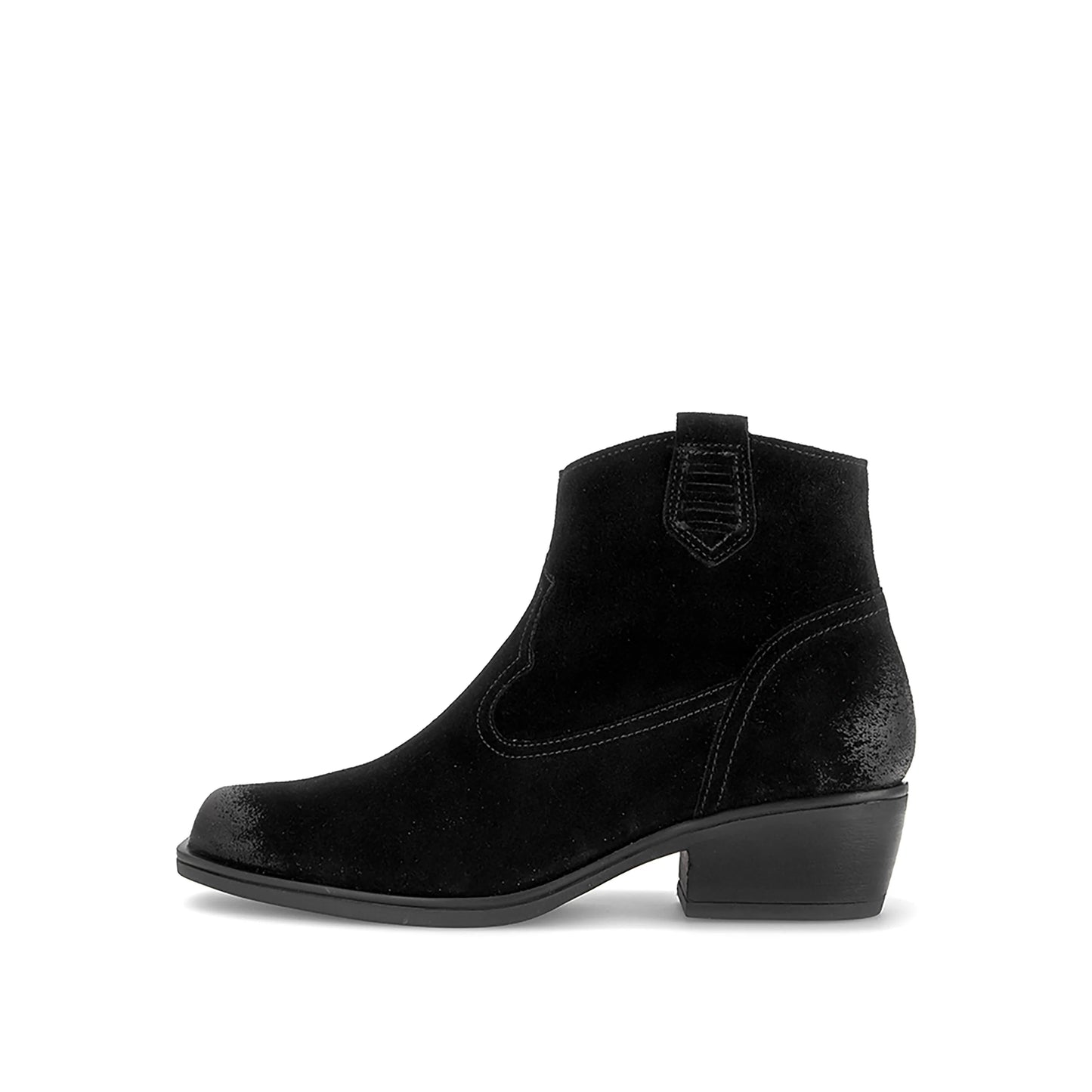 Gabor Skye Boot Black Velour Suede