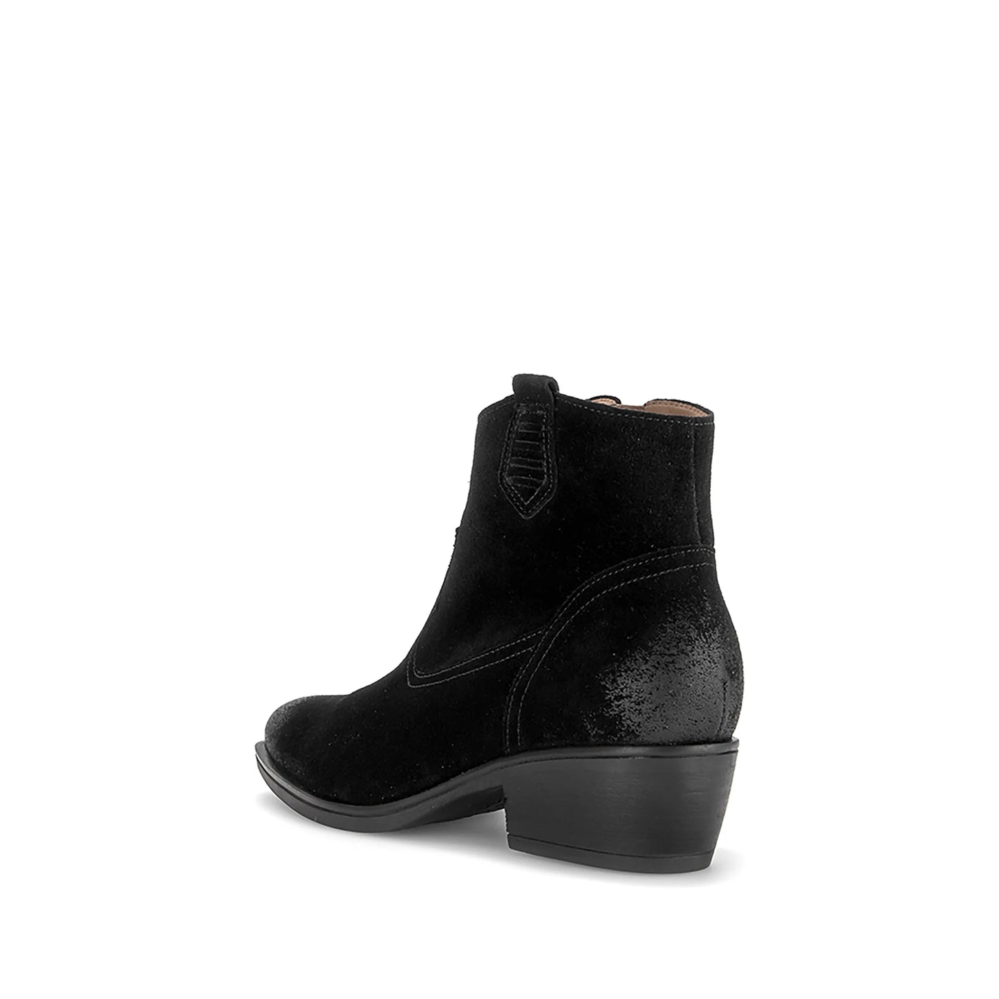 Gabor Skye Boot Black Velour Suede