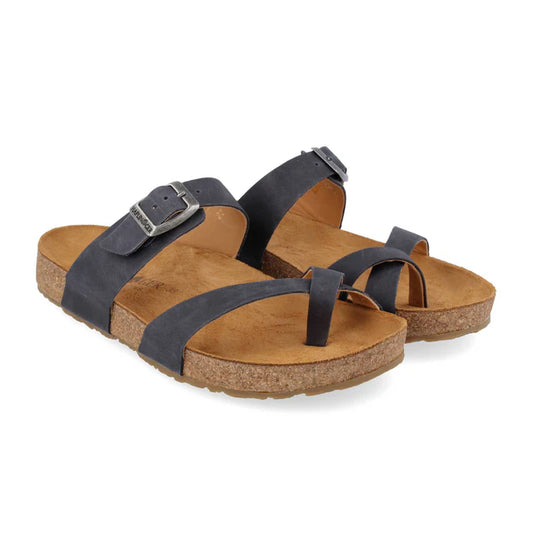 Haflinger Juno Marino Navy Leather