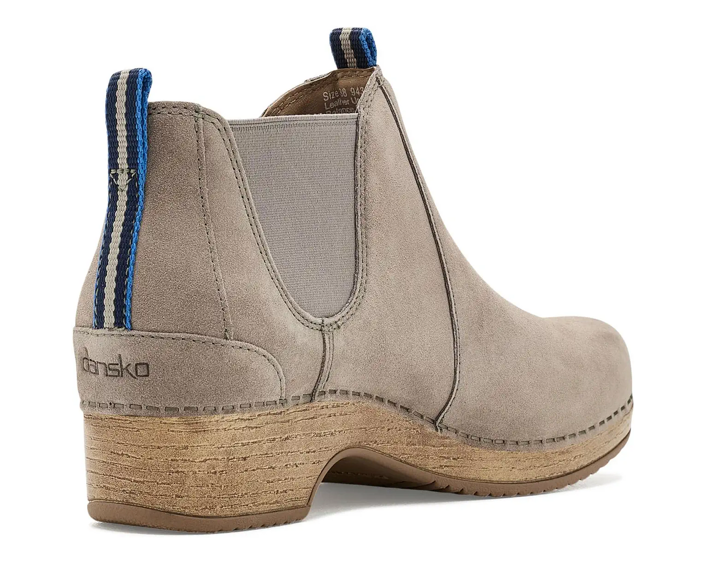 Dansko Becka Taupe Suede