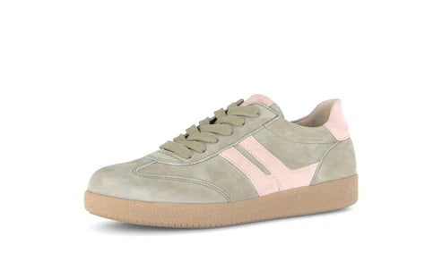 Gabor Brooke Sage/Pink Suede