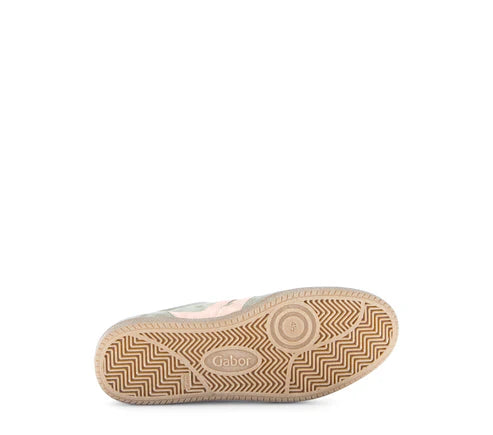 Gabor Brooke Sage/Pink Suede