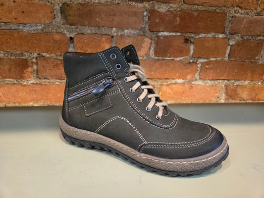 V-Italia Kiki 2 Olive Water Resistant Sneaker Boot