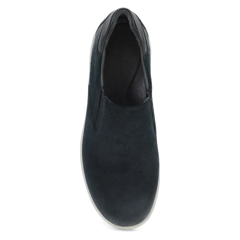 Dansko Trent Black Burnished Suede