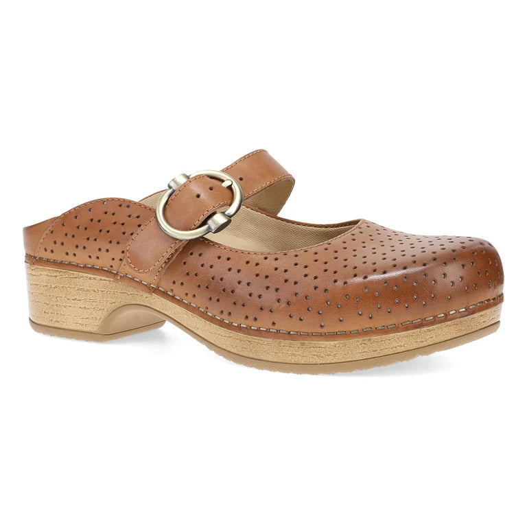 Dansko Blaire Tan Burnished