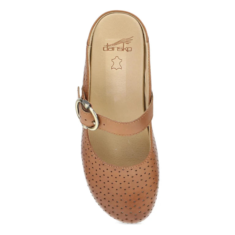Dansko Blaire Tan Burnished