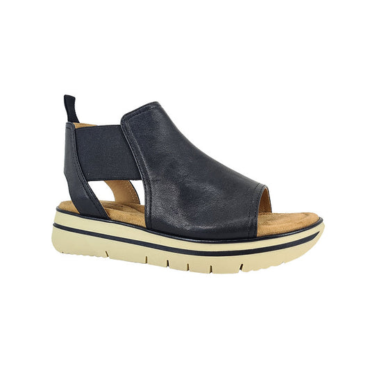 Salvia Ari Sandal Black Leather