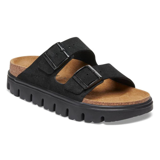 Birkenstock Arizona Chunky Black Suede