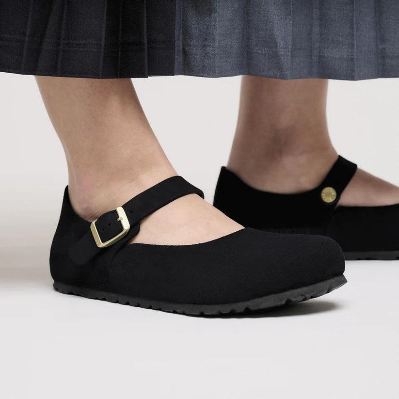 Birkenstock Mantova Black Suede