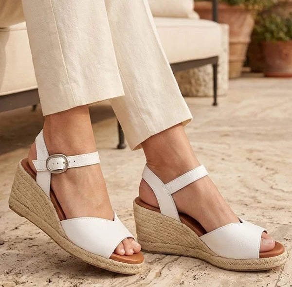 Eric Michael Napa White Leather