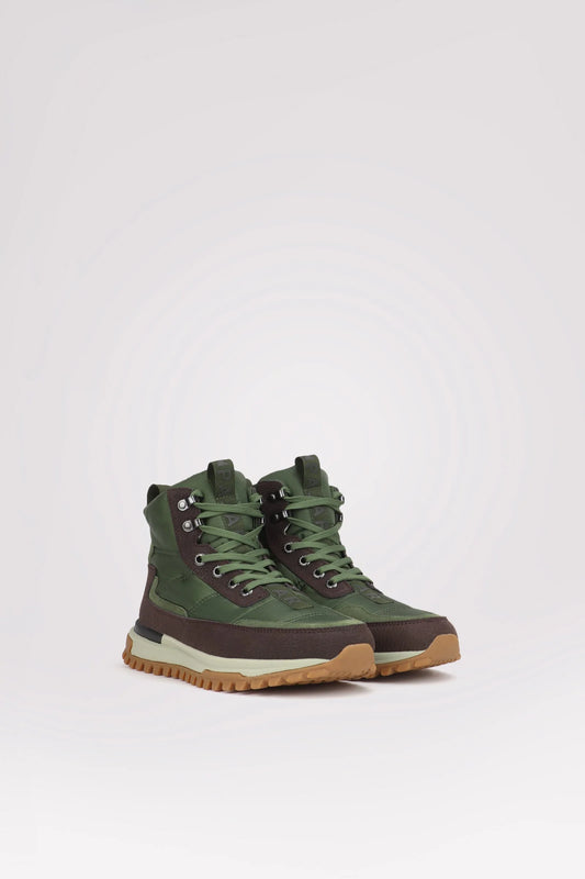 Pajar Men's Fero 2.0 Dark Brown/Military Green