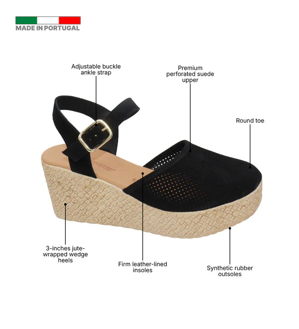 Eric Michael Forest Black Suede