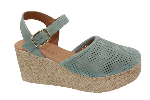 Eric Michael Forest Mint Suede