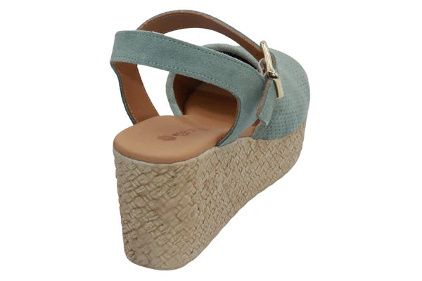 Eric Michael Forest Mint Suede