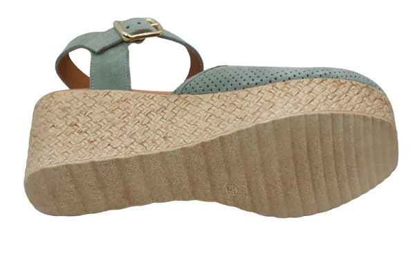 Eric Michael Forest Mint Suede