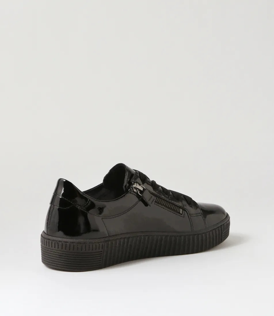 Gabor Collette Black Patent Leather