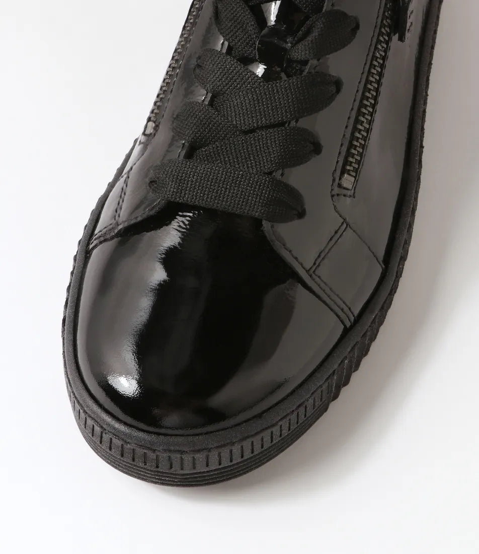 Gabor Collette Black Patent Leather