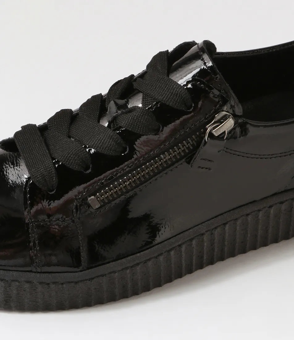 Gabor Collette Black Patent Leather