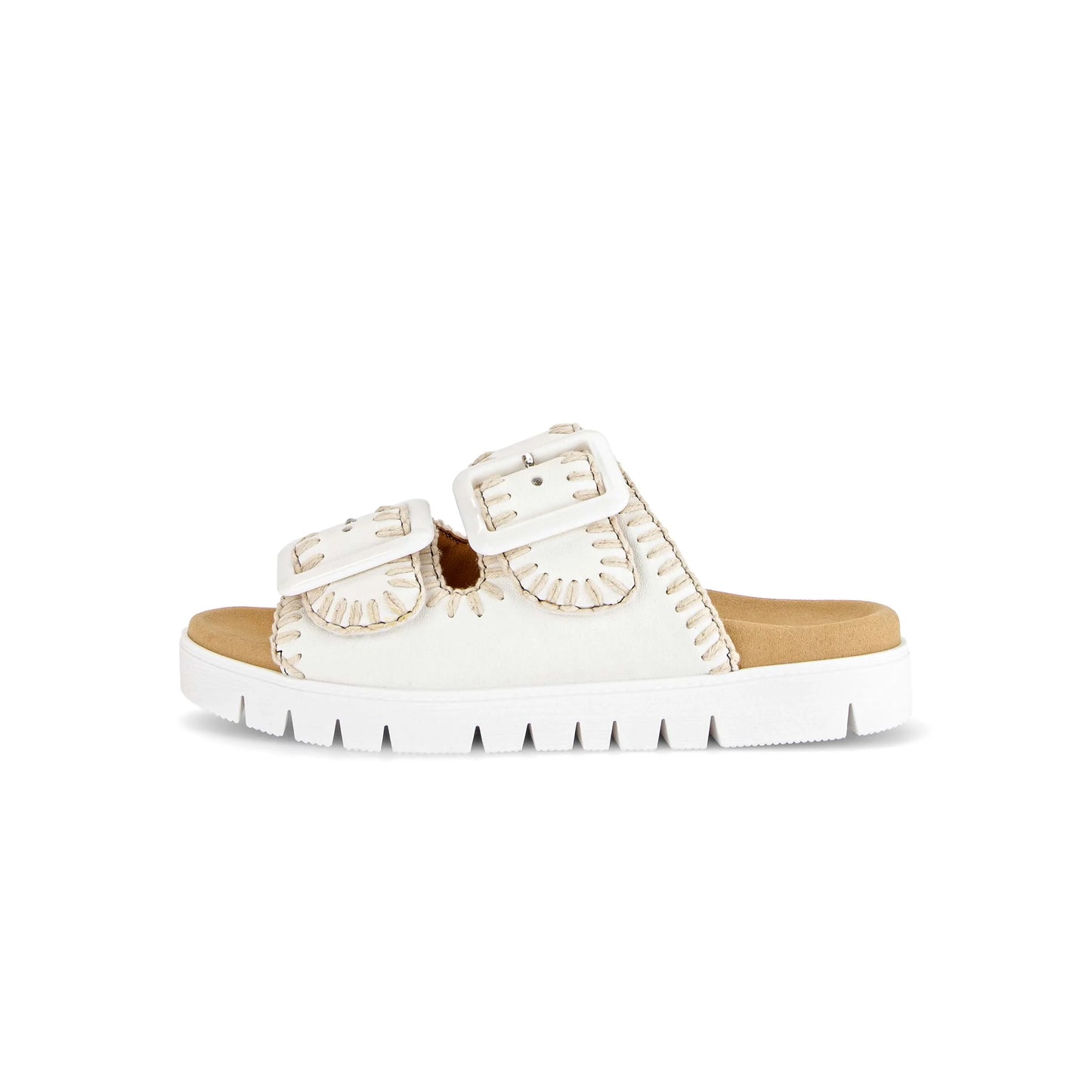 Gabor 741 Slide Latte Leather