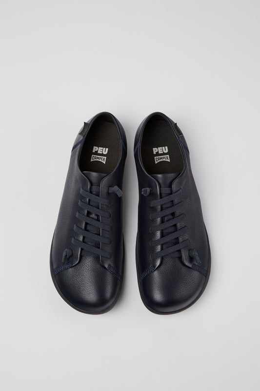 Camper Peu Navy Leather