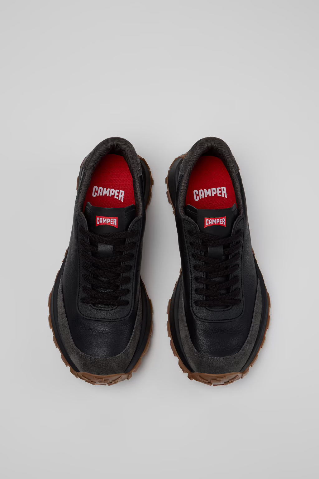 Camper Drift Trail Black Leather