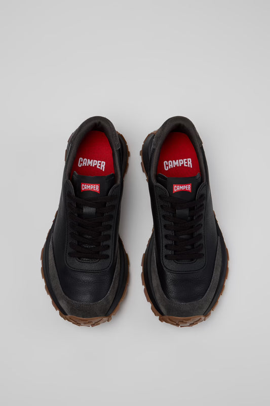 Camper Drift Trail Black Leather