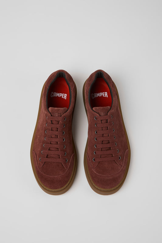 Camper Runner Twentyfive Burgundy Suede