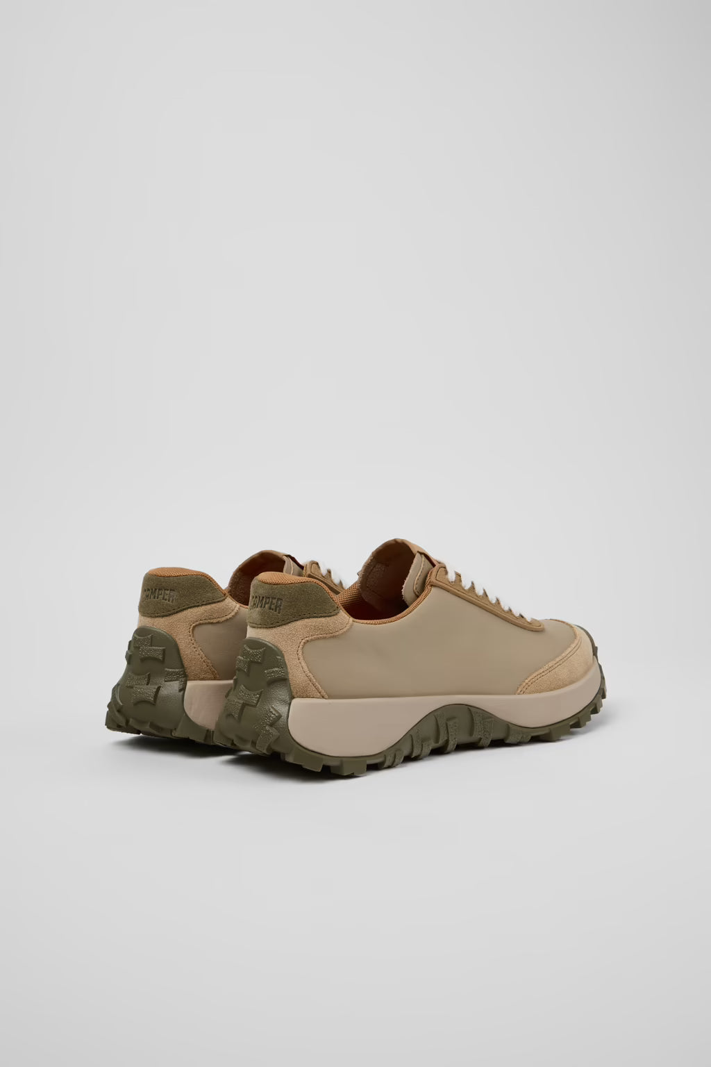Camper Drift Trail Beige Leather/Nubuck