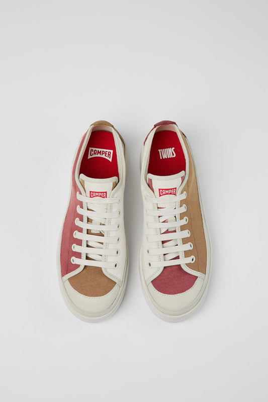 Camper Twins Leather/Canvas Sneaker