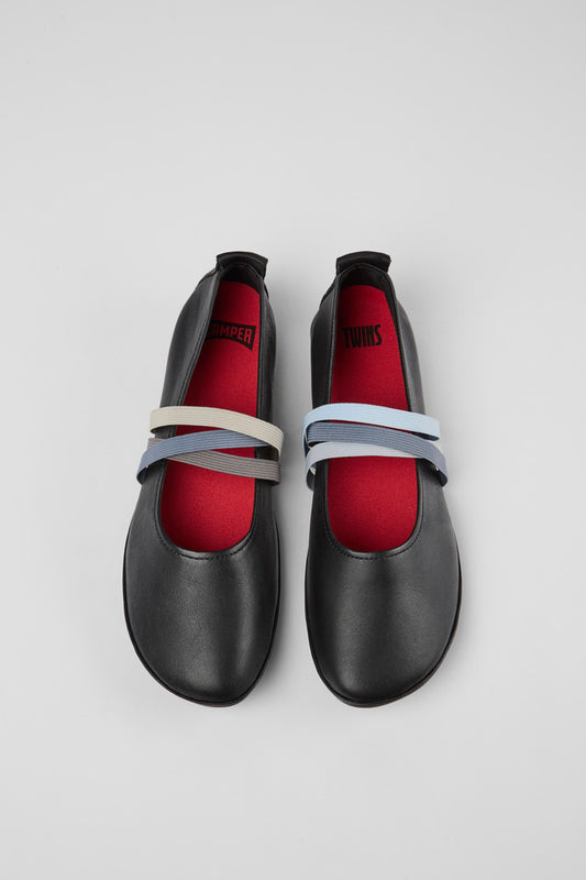 Camper Twins Ballet Black Multi