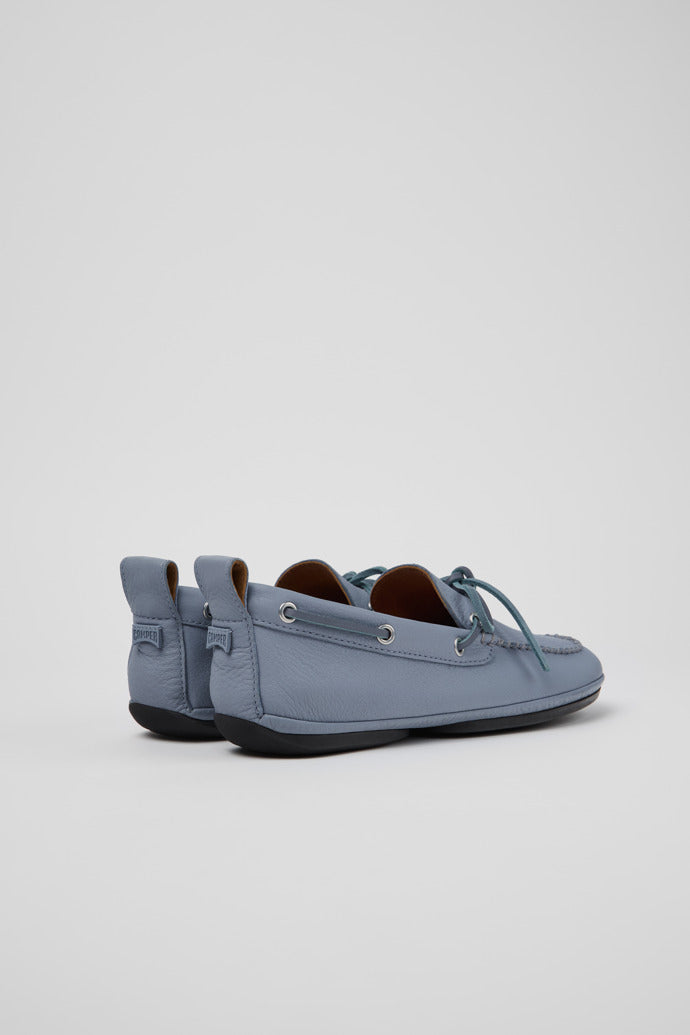 Camper Right Nina Moc Blue Leather