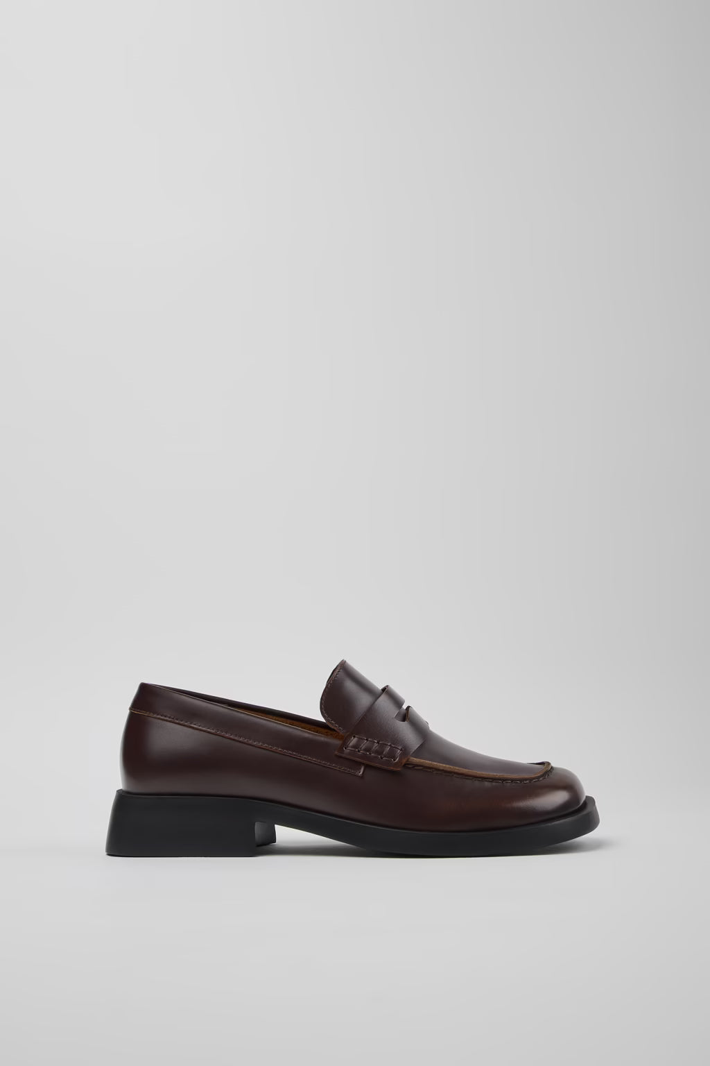 Camper Donna Brown Leather Moc