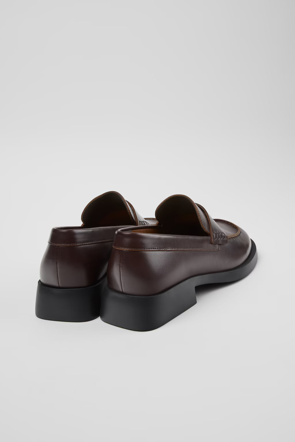 Camper Donna Brown Leather Moc