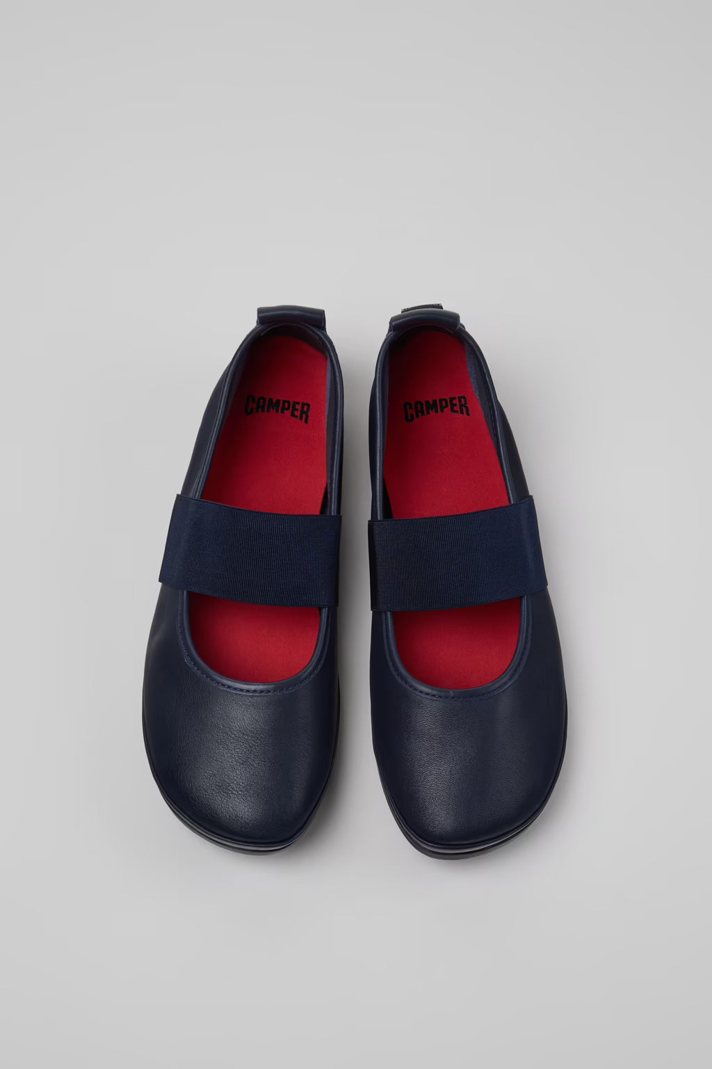 Camper Right Nina Navy Blue Leather