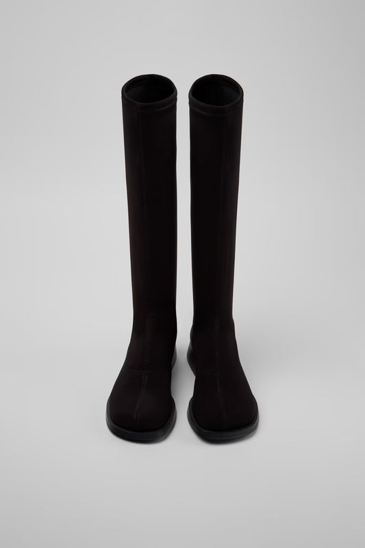 Camper Donna Black Textile Boot