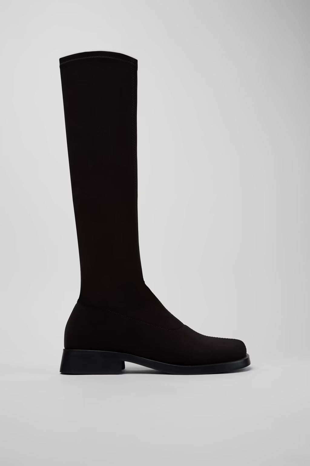 Camper Donna Black Textile Boot