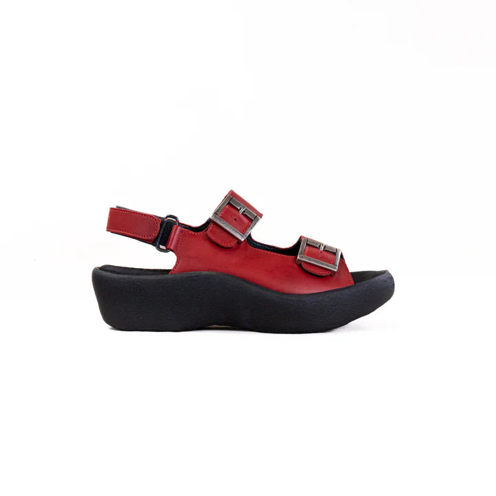 Wolky Fortune Red Leather